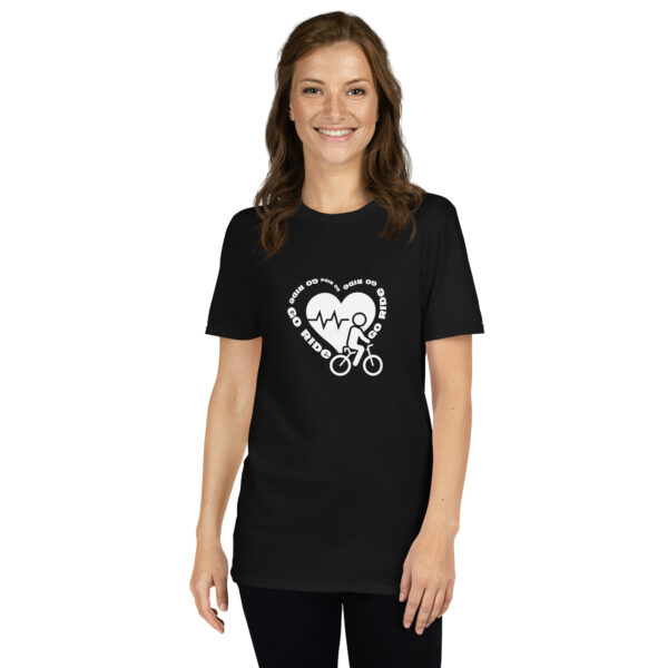 T-shirt cyclisme love ride Unisexe – Image 2