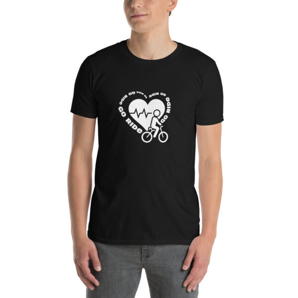 T-shirt cyclisme love ride Unisexe – Image 3