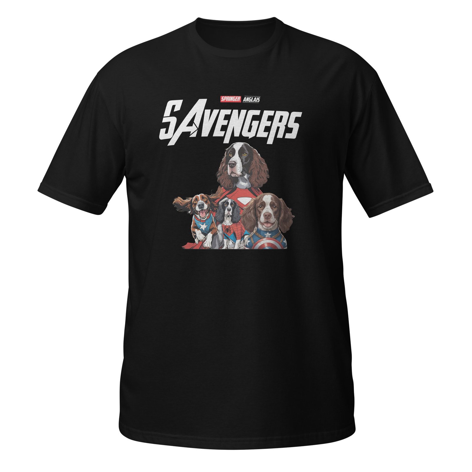 T-shirt springer anglais vengers Unisexe