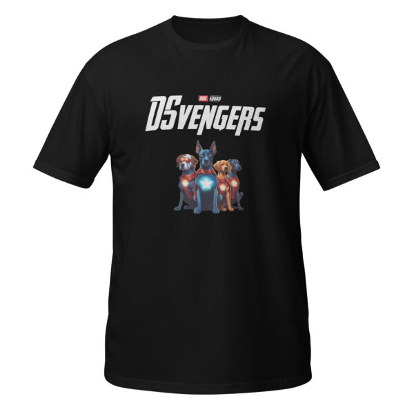 T-shirt dog squad vengers Unisexe