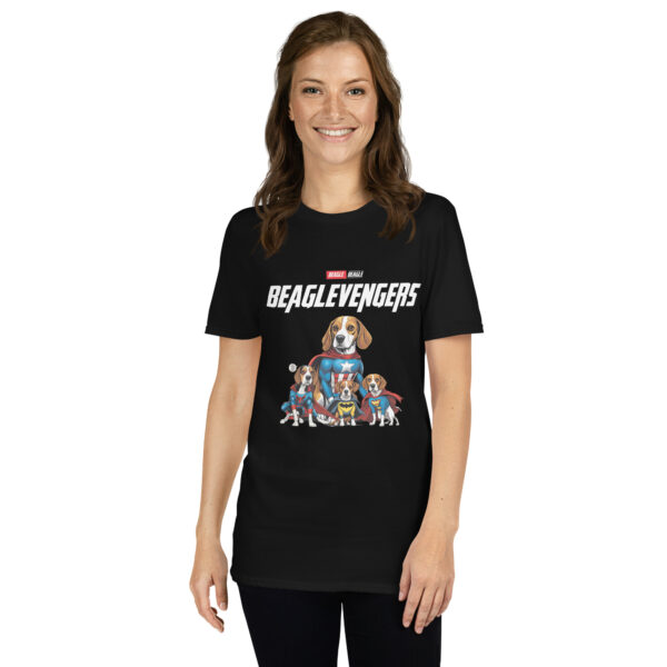 T-shirt beagle vengers  Unisexe – Image 2