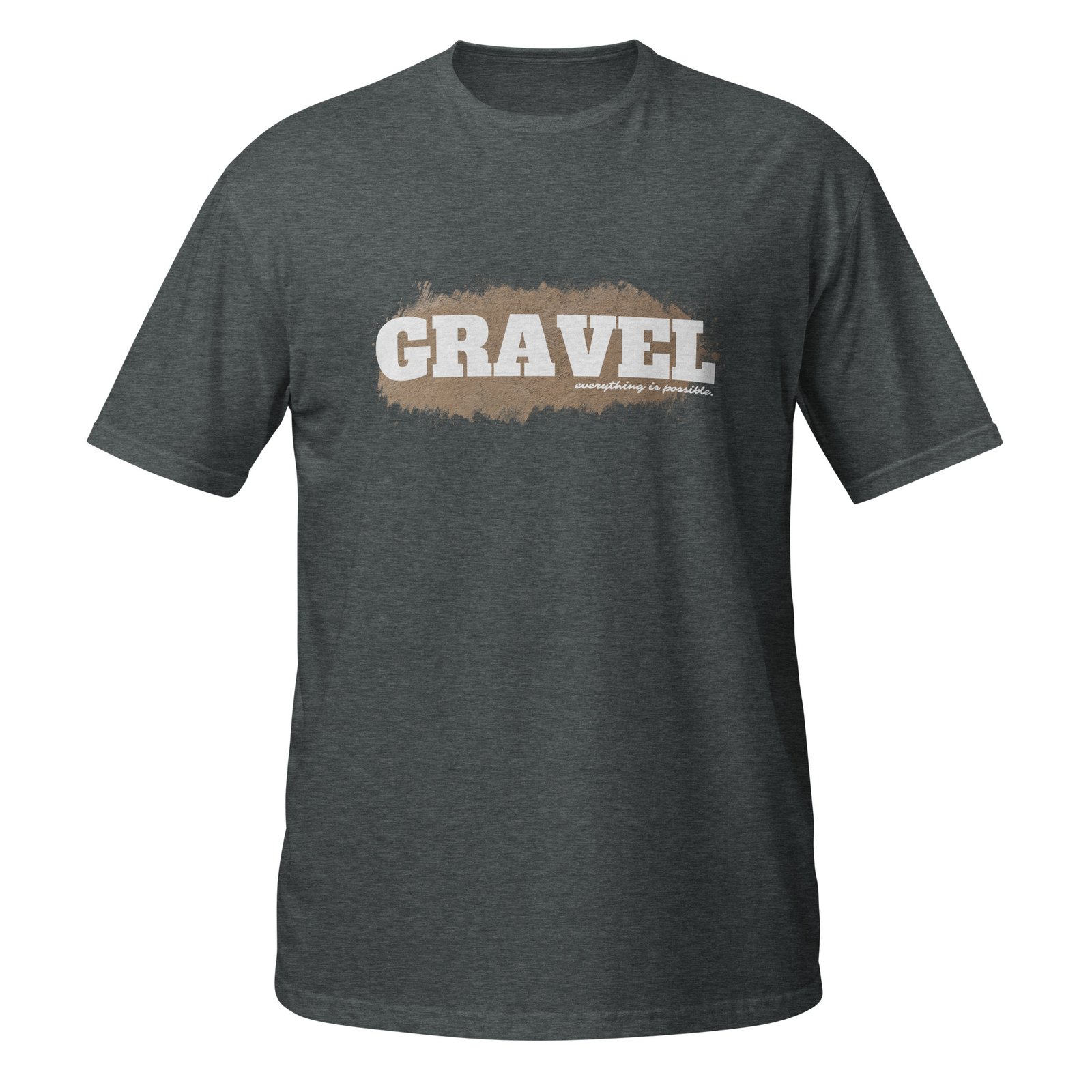 T-shirt gravel everything gravier Unisexe