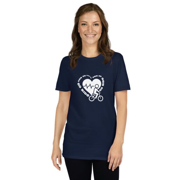 T-shirt cyclisme love ride Unisexe – Image 4