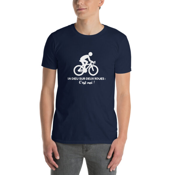 T-shirt cyclisme dieu Unisexe – Image 4