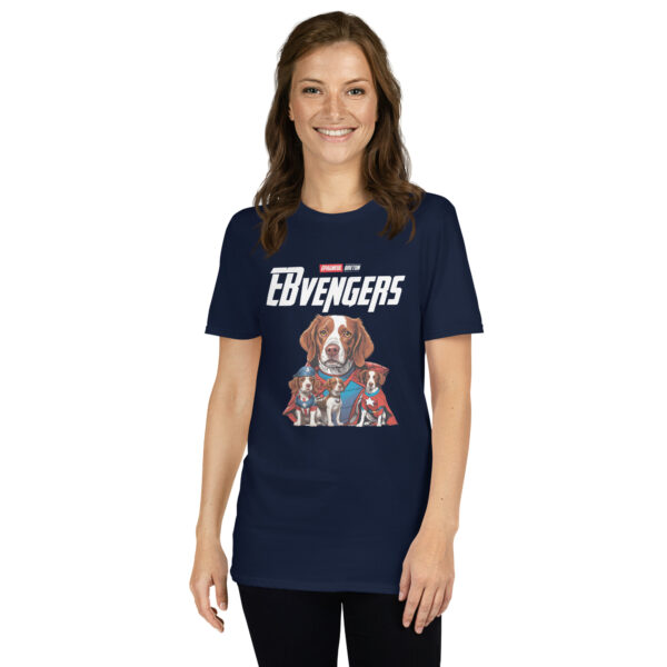 T-shirt épagneul breton vengers Unisexe – Image 4