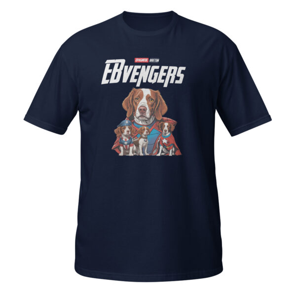 T-shirt épagneul breton vengers Unisexe – Image 6