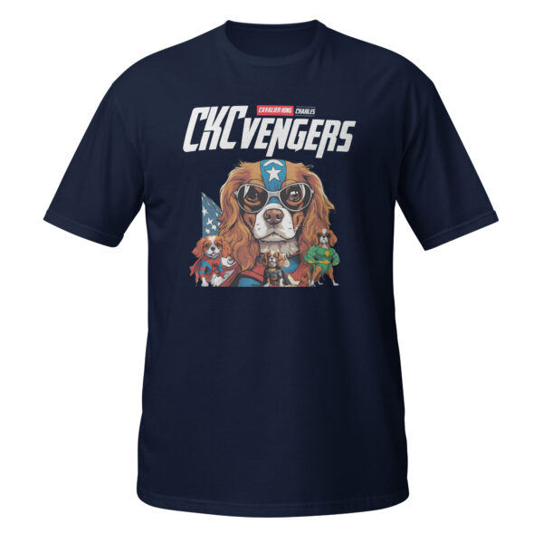 T-shirt cavalier king charles vengers Unisexe – Image 2