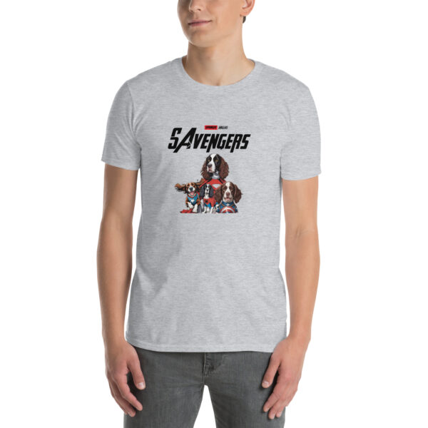 T-shirt springer anglais vengers Unisexe – Image 2