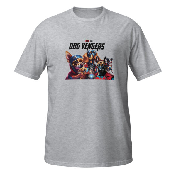 T-shirt dog vengers Unisexe