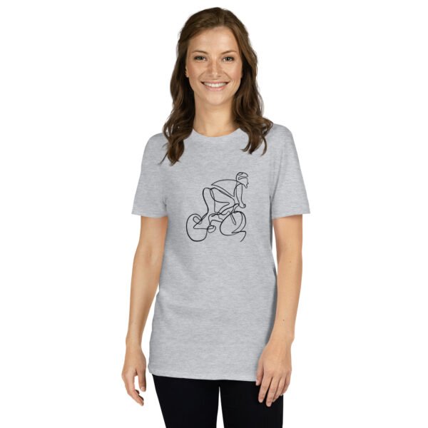 T-shirt cycliste art Unisexe – Image 3