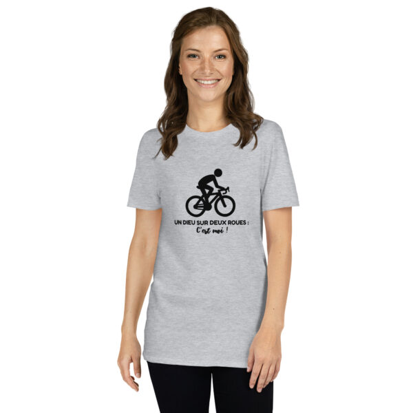 T-shirt cyclisme dieu Unisexe – Image 2