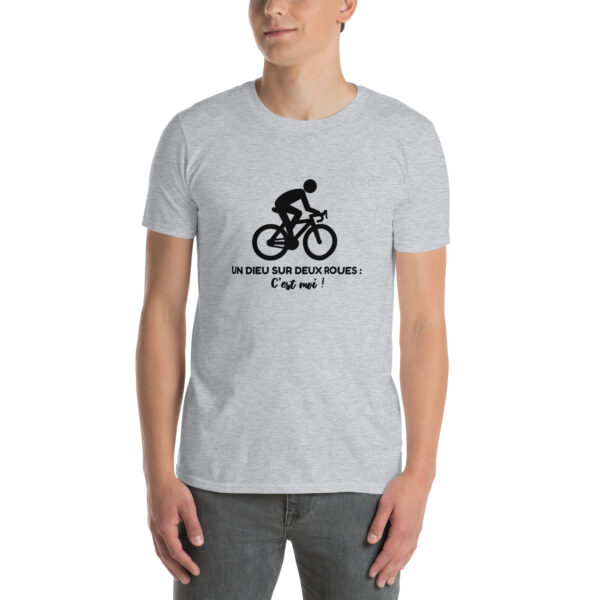 T-shirt cyclisme dieu Unisexe – Image 3