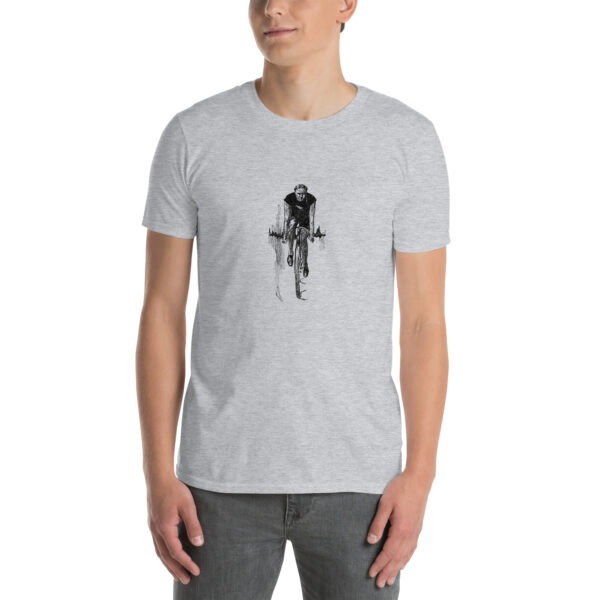 T-shirt cyclisme old school Unisexe – Image 3