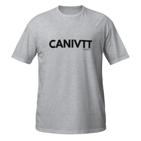 T-shirt caniVTT addict Unisexe à Manches Courtes