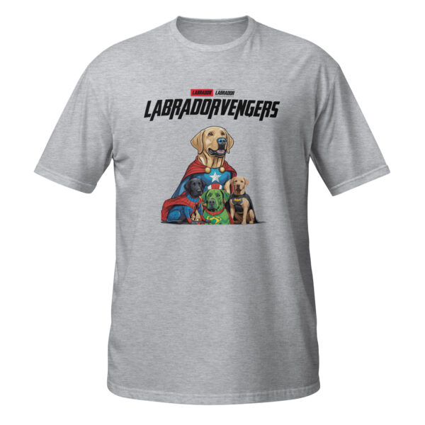 T-shirt labrador vengers Unisexe – Image 2