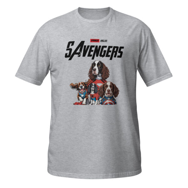 T-shirt springer anglais vengers Unisexe – Image 6