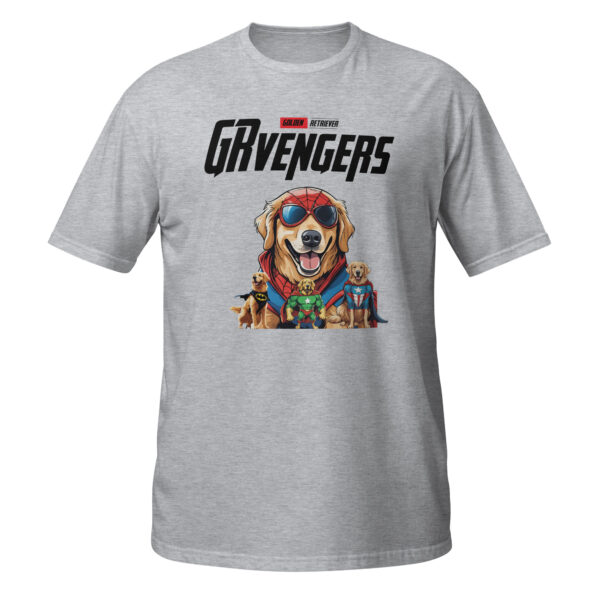 T-shirt golden retriever vengers Unisexe – Image 6