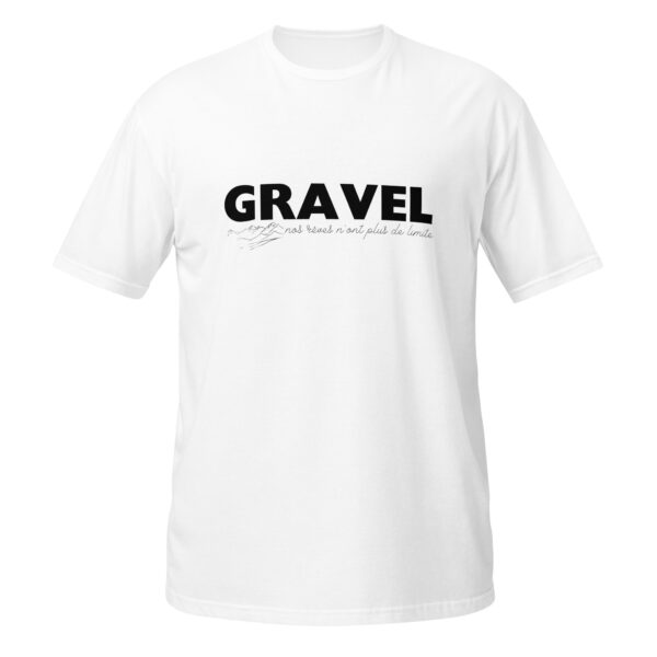 T-shirt  gravel Unisexe – Image 5