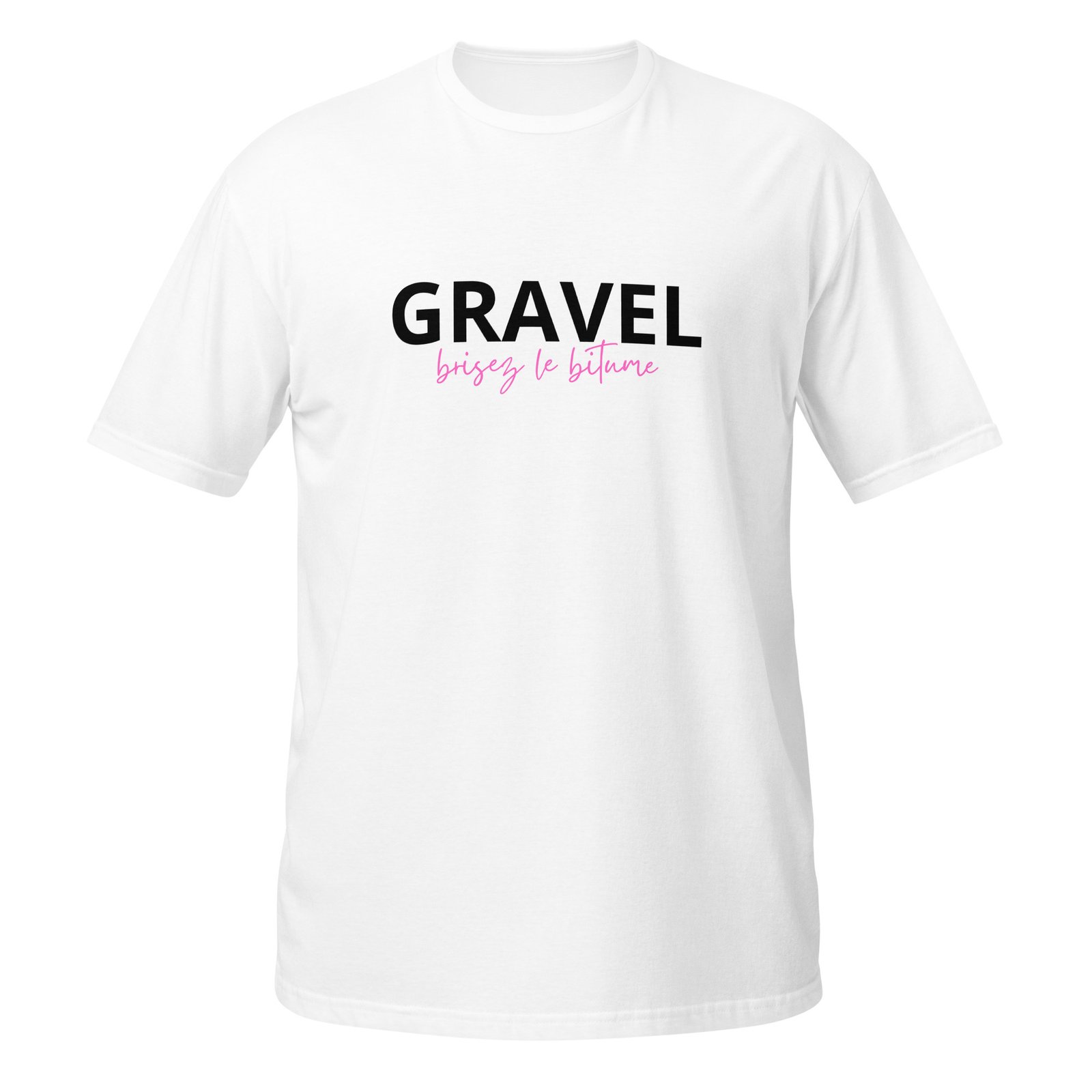 T-shirt gravel brisez le bitume Unisexe