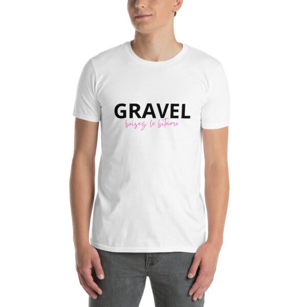 T-shirt gravel brisez le bitume Unisexe – Image 3