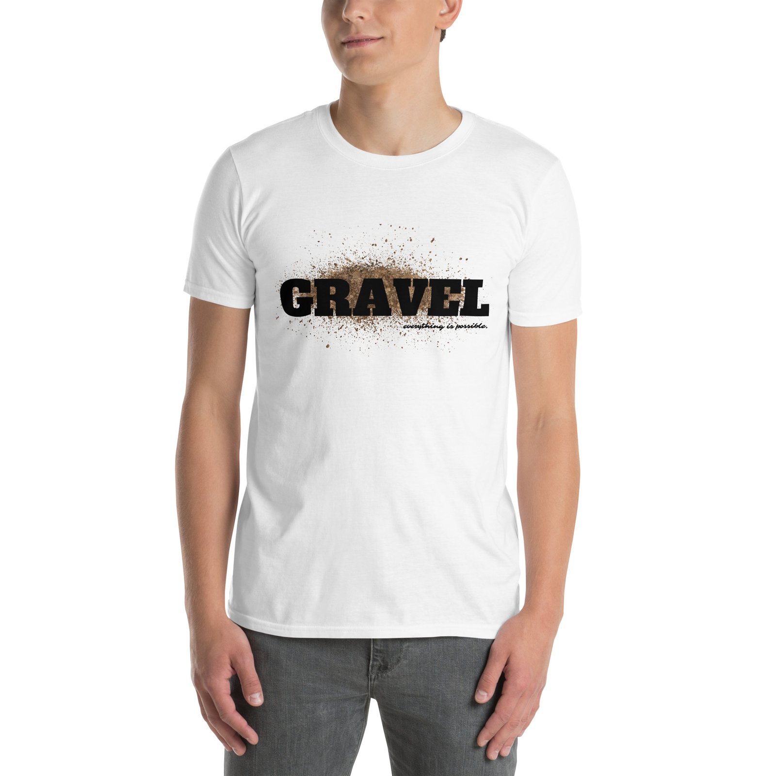 T-shirt gravel everything gravier Unisexe