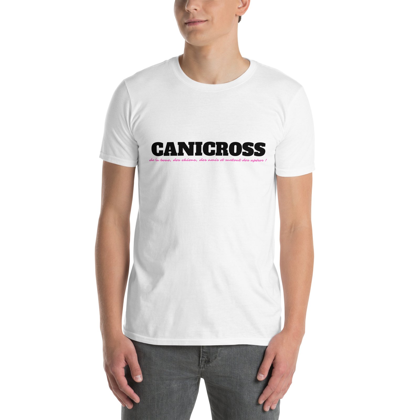 T-shirt canicross friend Unisexe