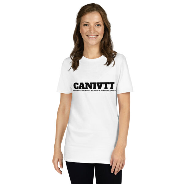 T-shirt caniVTT Unisexe – Image 2