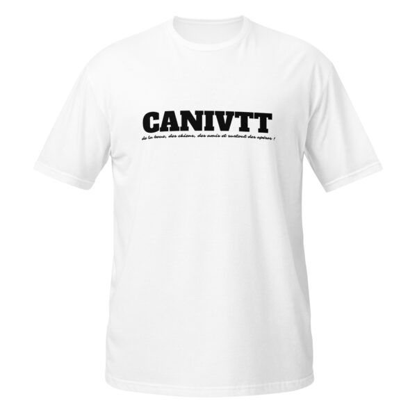 T-shirt caniVTT Unisexe – Image 3