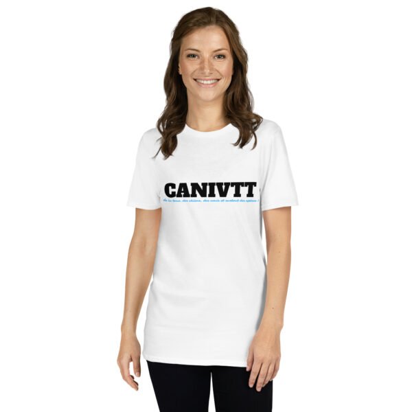 T-shirt caniVTT Unisexe – Image 2