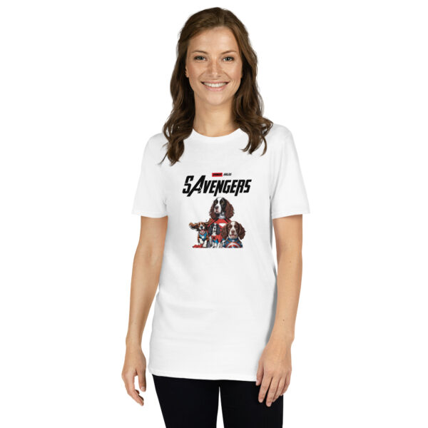 T-shirt springer anglais vengers Unisexe – Image 3