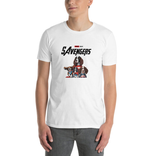 T-shirt springer anglais vengers Unisexe – Image 4