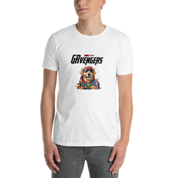 T-shirt golden retriever vengers Unisexe – Image 4