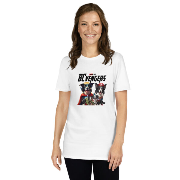 T-shirt border collie vengers Unisexe – Image 4