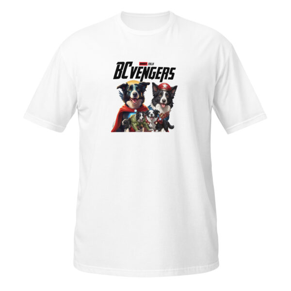 T-shirt border collie vengers Unisexe – Image 6