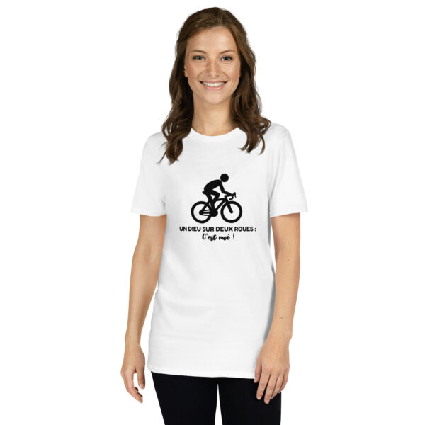 T-shirt cyclisme dieu Unisexe – Image 4