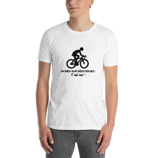 T-shirt cyclisme dieu Unisexe – Image 5