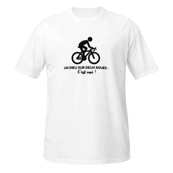 T-shirt cyclisme dieu Unisexe – Image 6