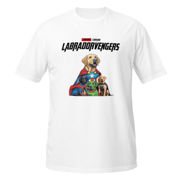 T-shirt labrador vengers Unisexe