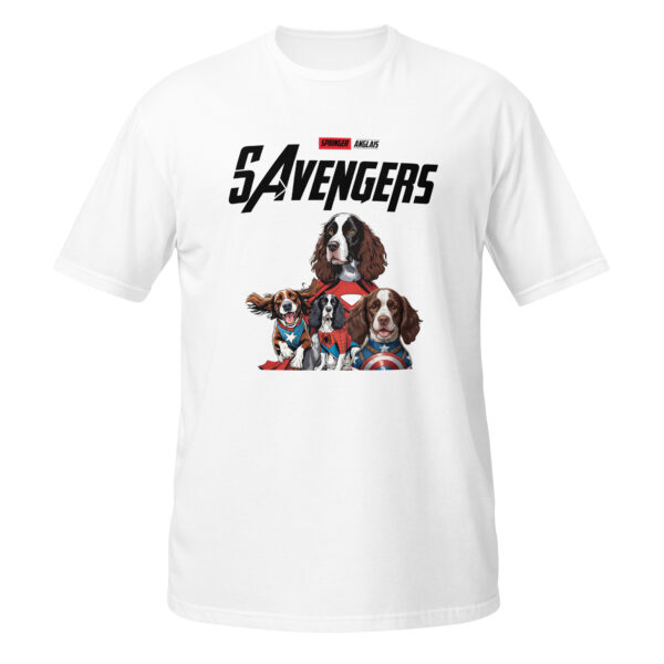 T-shirt springer anglais vengers Unisexe – Image 5