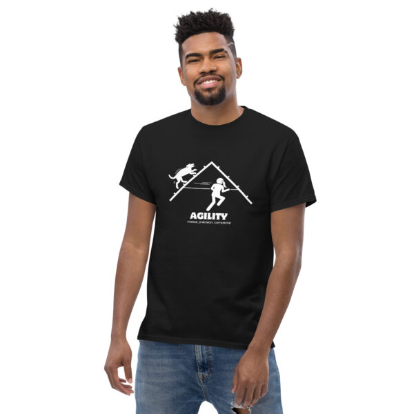 T-shirt agility passerelle unisexe NOIR – Image 3