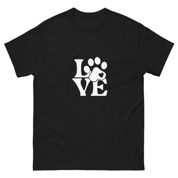 T-shirt love unisexe NOIR