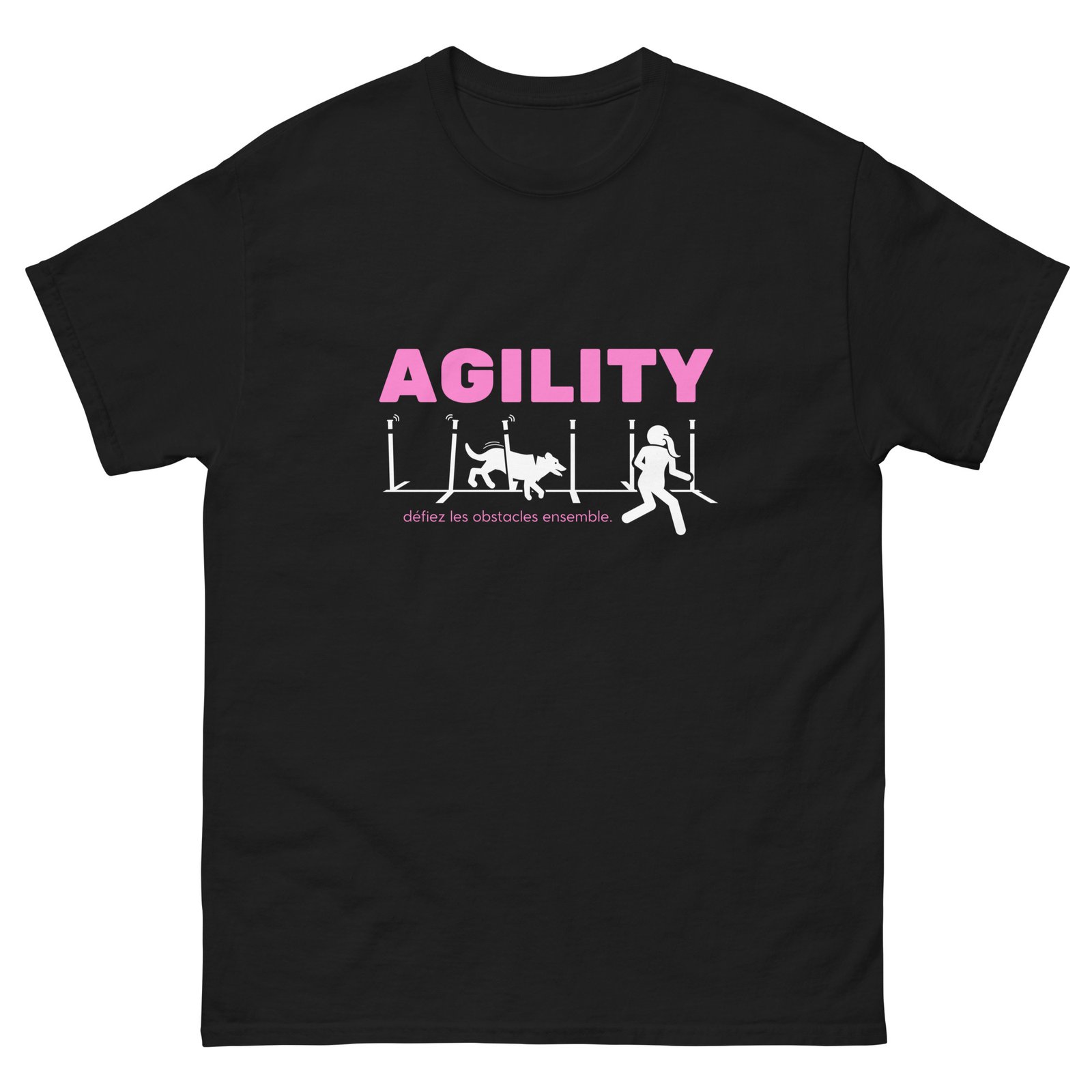 T-shirt agility slalom NOIR