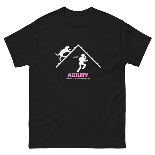 T-shirt agility passerelle NOIR