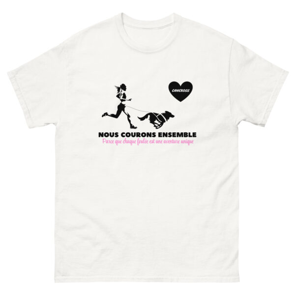 T-shirt canicross essentiel F BLANC