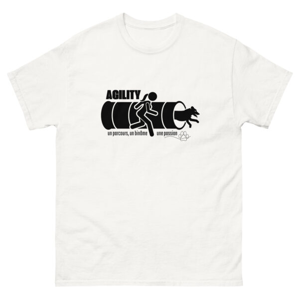 T-shirt agility tunnel BLANC