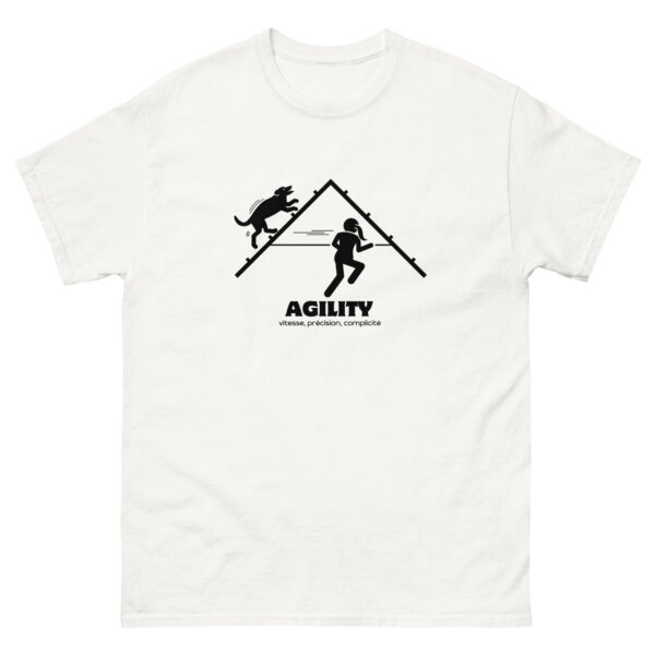 T-shirt agility passerelle unisexe BLANC