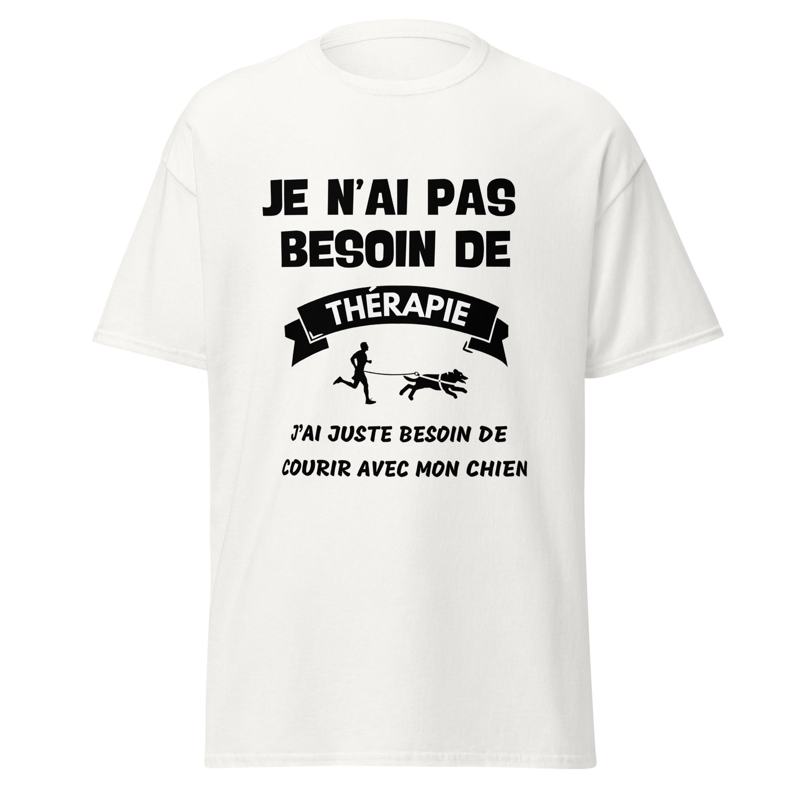 T-shirt canicross thérapie H