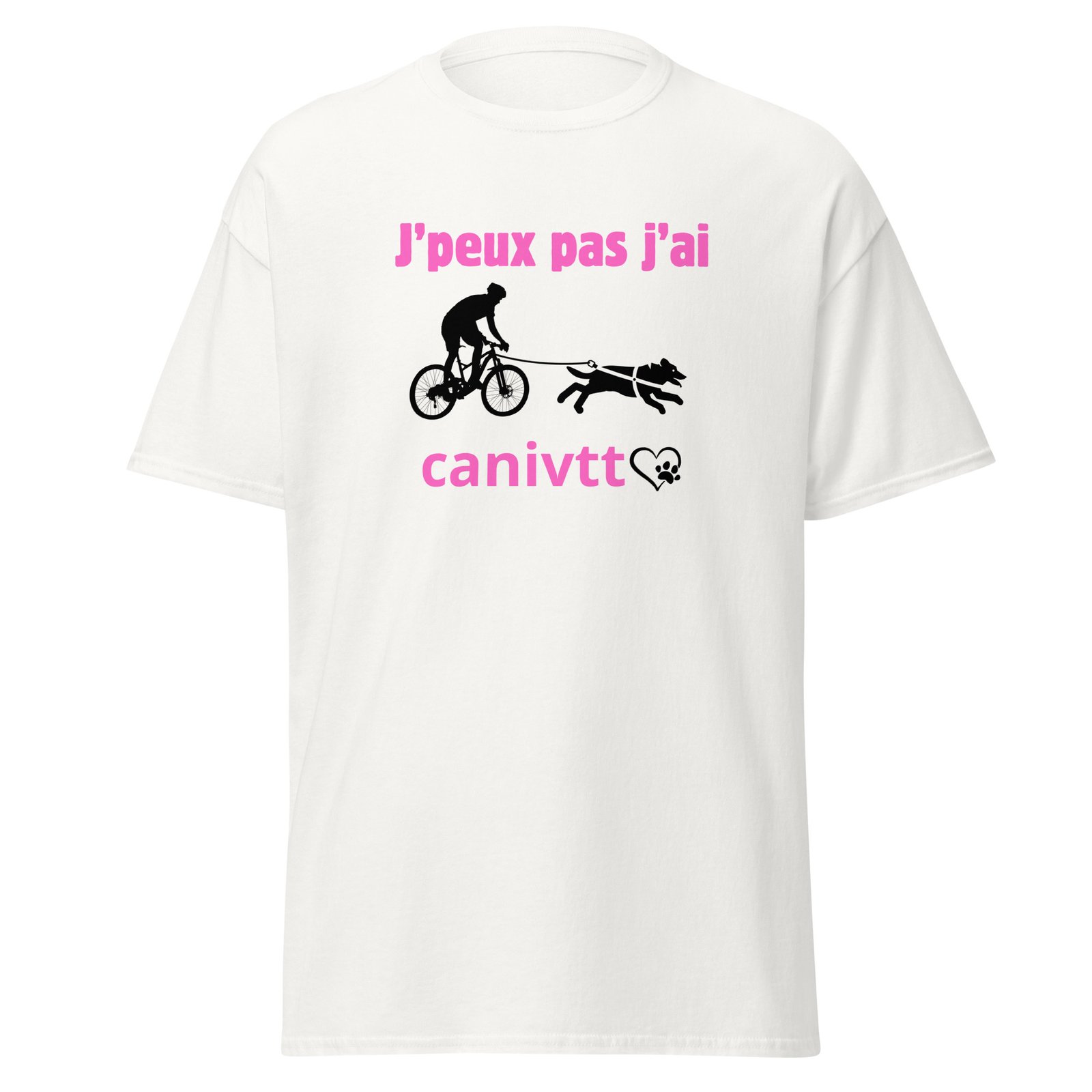 T-shirt j’peux pas j’ai canivtt F