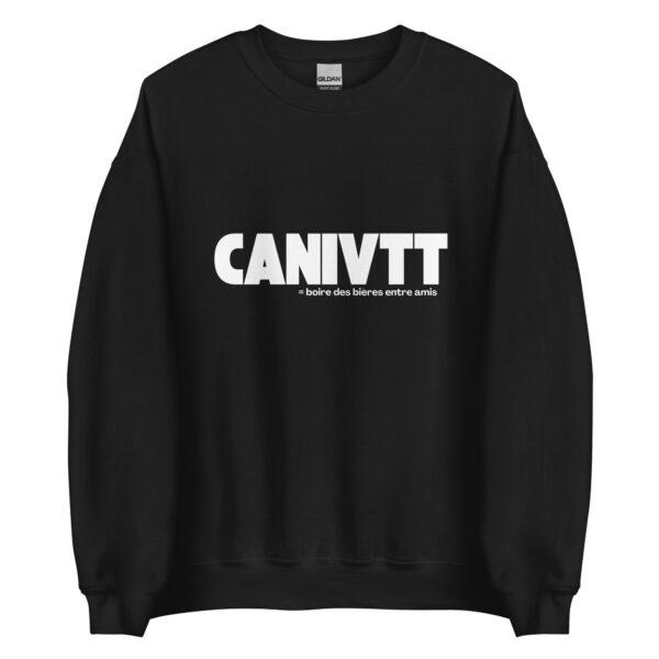 Sweat canivtt apéro Unisexe NOIR