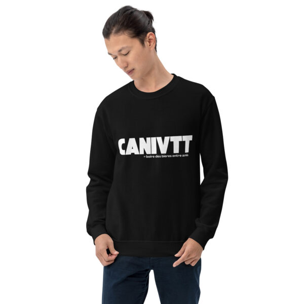 Sweat canivtt apéro Unisexe NOIR – Image 5